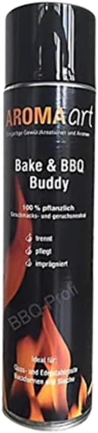 BBQ & Bake Buddy, Grillrostpflege und Antihaftspray 600 ml