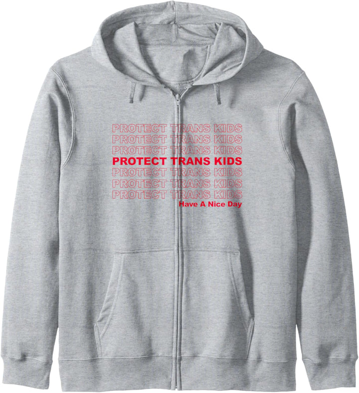 Protect Trans Kids - LGBTQ Ally Trans Live Matter Kapuzenjacke