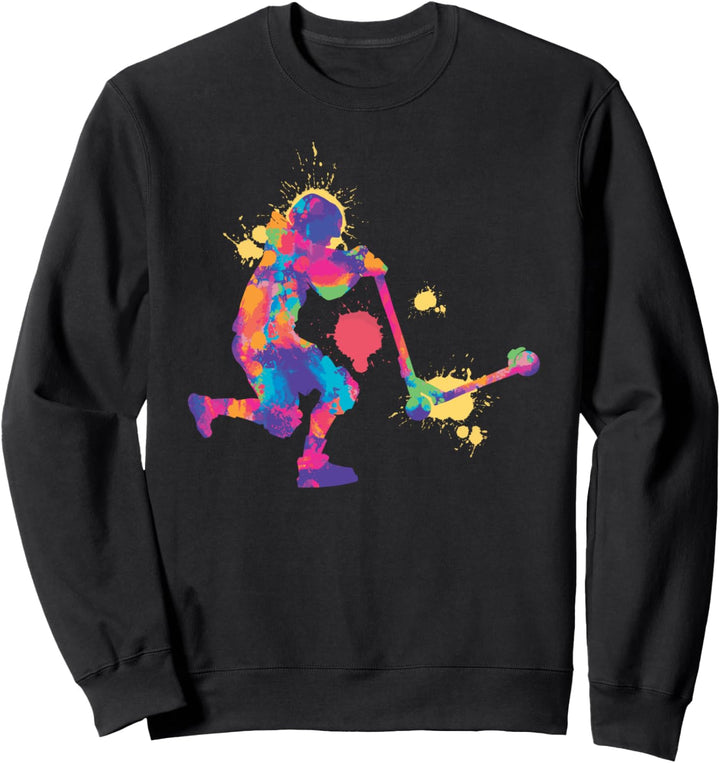Stunt-Scooter Stunt-Scooter Tretroller retro vintage Sweatshirt