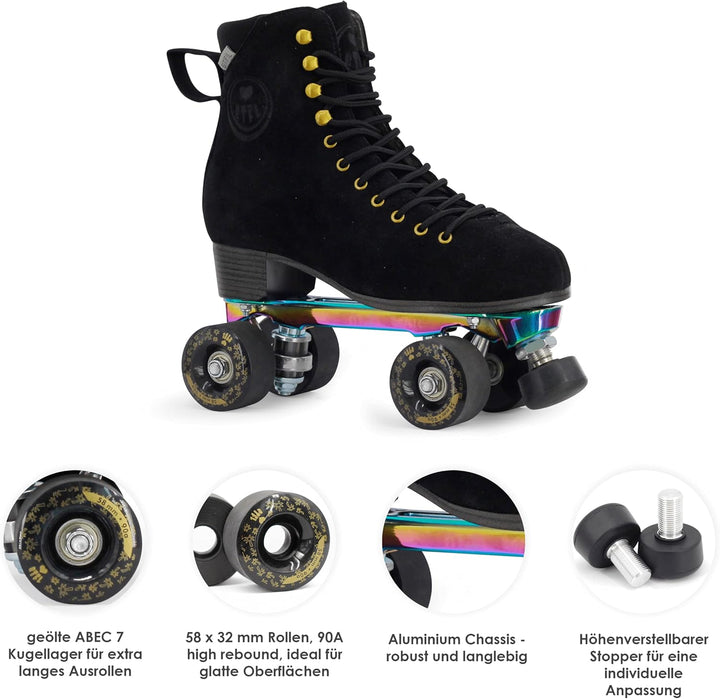 BTFL Rollschuhe für Damen Skating Dance Pro Scarlett Tony Retro Faya Pro X EU: 41, Faya Pro X EU: 41