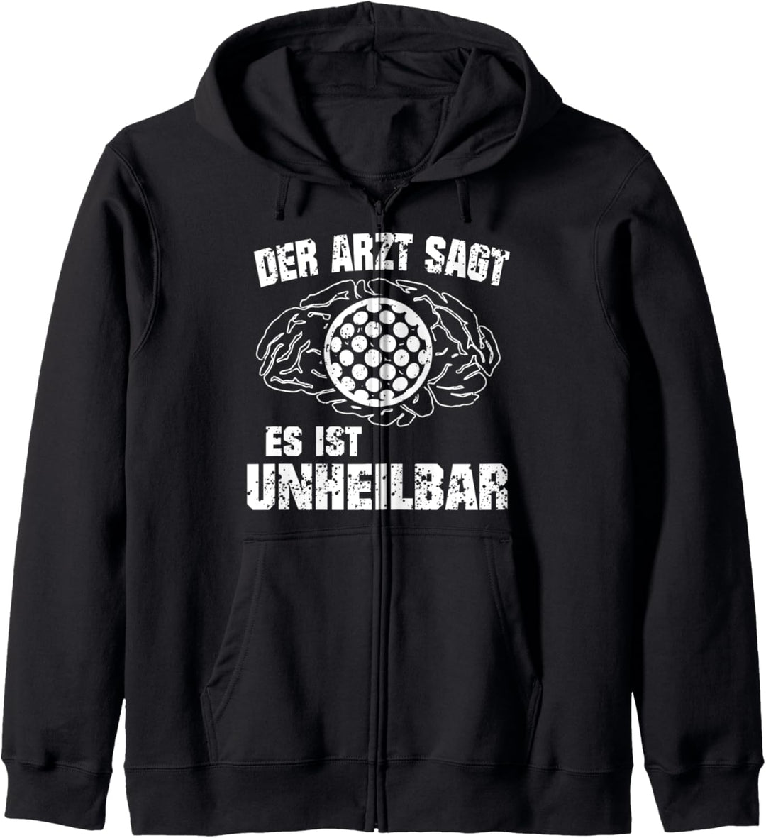 Lustiges Golfball Golf Golfer Geschenk für Golfspieler Kapuzenjacke