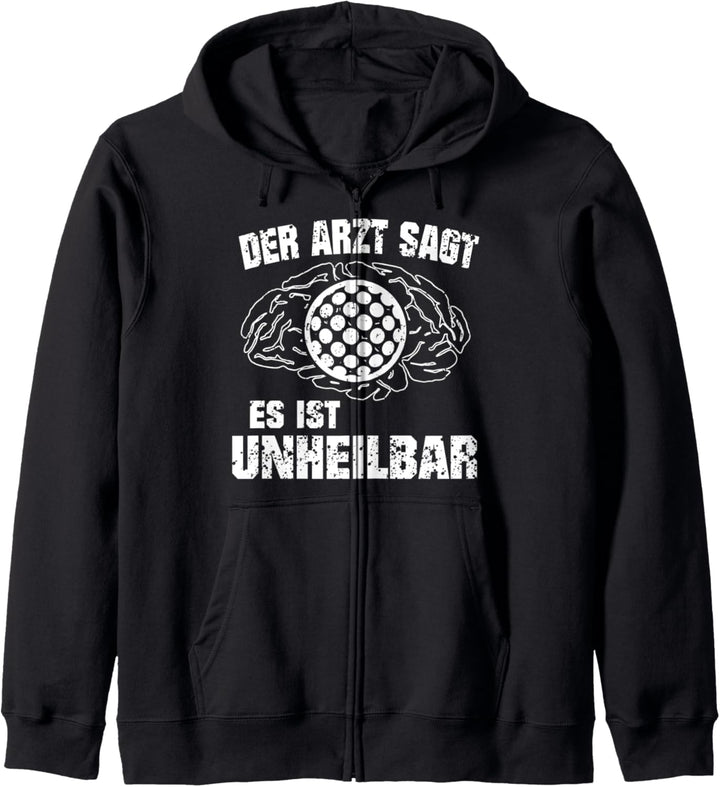 Lustiges Golfball Golf Golfer Geschenk für Golfspieler Kapuzenjacke