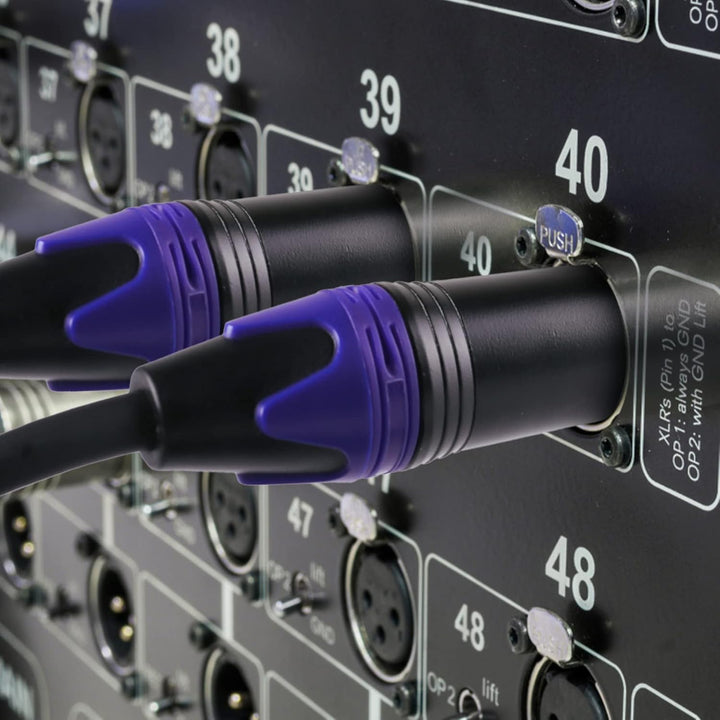 XLR-Splitter, Buchse auf Dual-Stecker, 3 m, Symmetrische Mikrofon-Splitter-Buchse auf 2 Stecker, Y-S