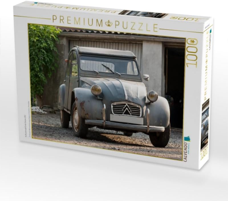 CALVENDO Puzzle Kultautomobil Ente Citroën 2CV 1000 Teile Lege-Grösse 64 x 48 cm Foto-Puzzle Bild vo