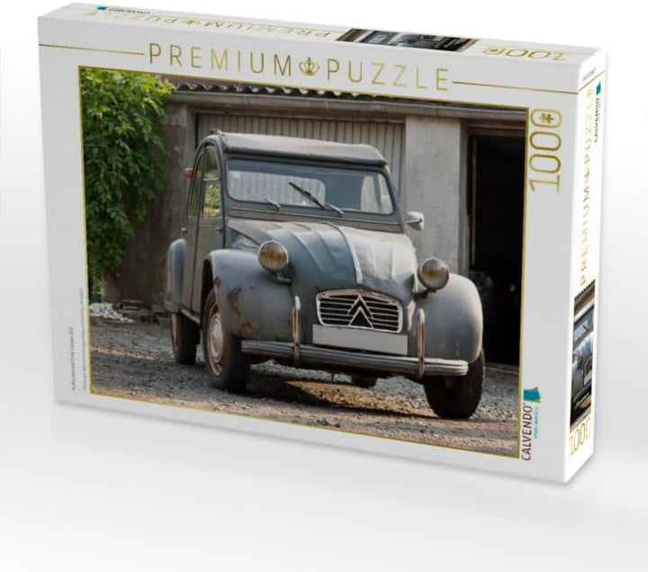 CALVENDO Puzzle Kultautomobil Ente Citroën 2CV 1000 Teile Lege-Grösse 64 x 48 cm Foto-Puzzle Bild vo