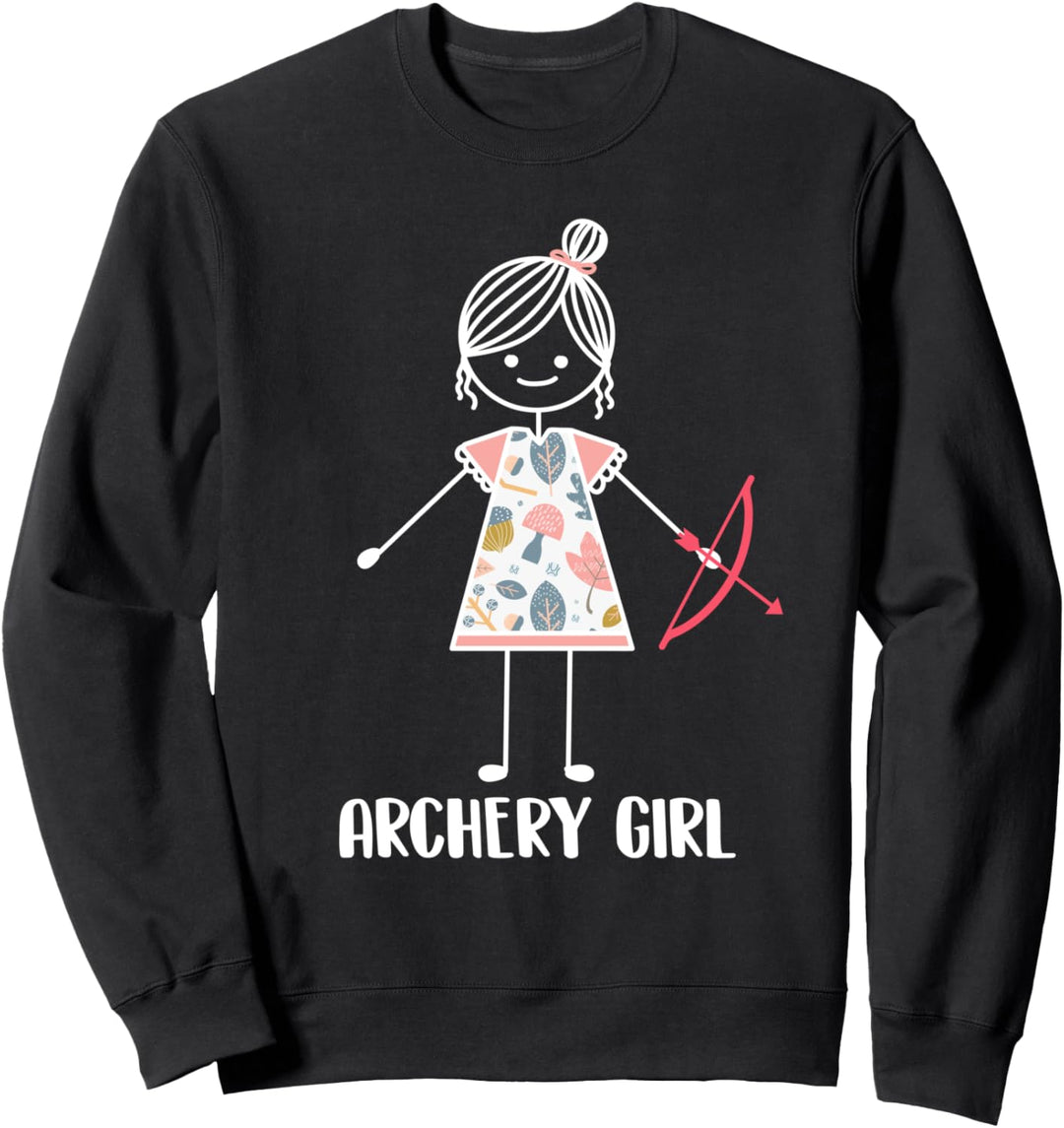 Bogenschiessen Pfeil Bogen - Bogensport Bogenschütze Sweatshirt