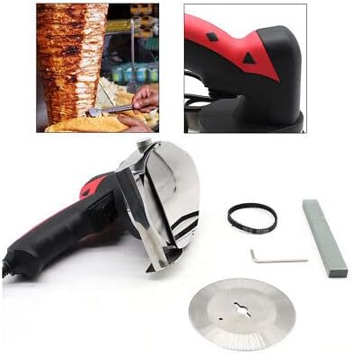 Elektrische D Nerschneider Nermesser Kebab Gyrosmesser Kebabmesser Bbq Doner Edelstahl Slicer 80W Ke