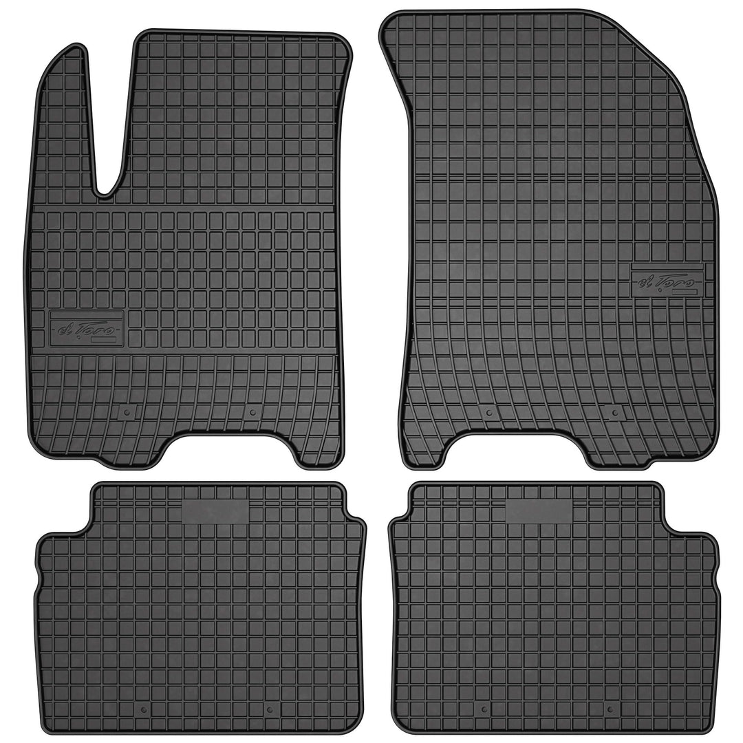SMK Gummimatten auto fussmatten Satz für Chevrolet Aveo I 2003-2007 Erleben Sie einen neuen Standard