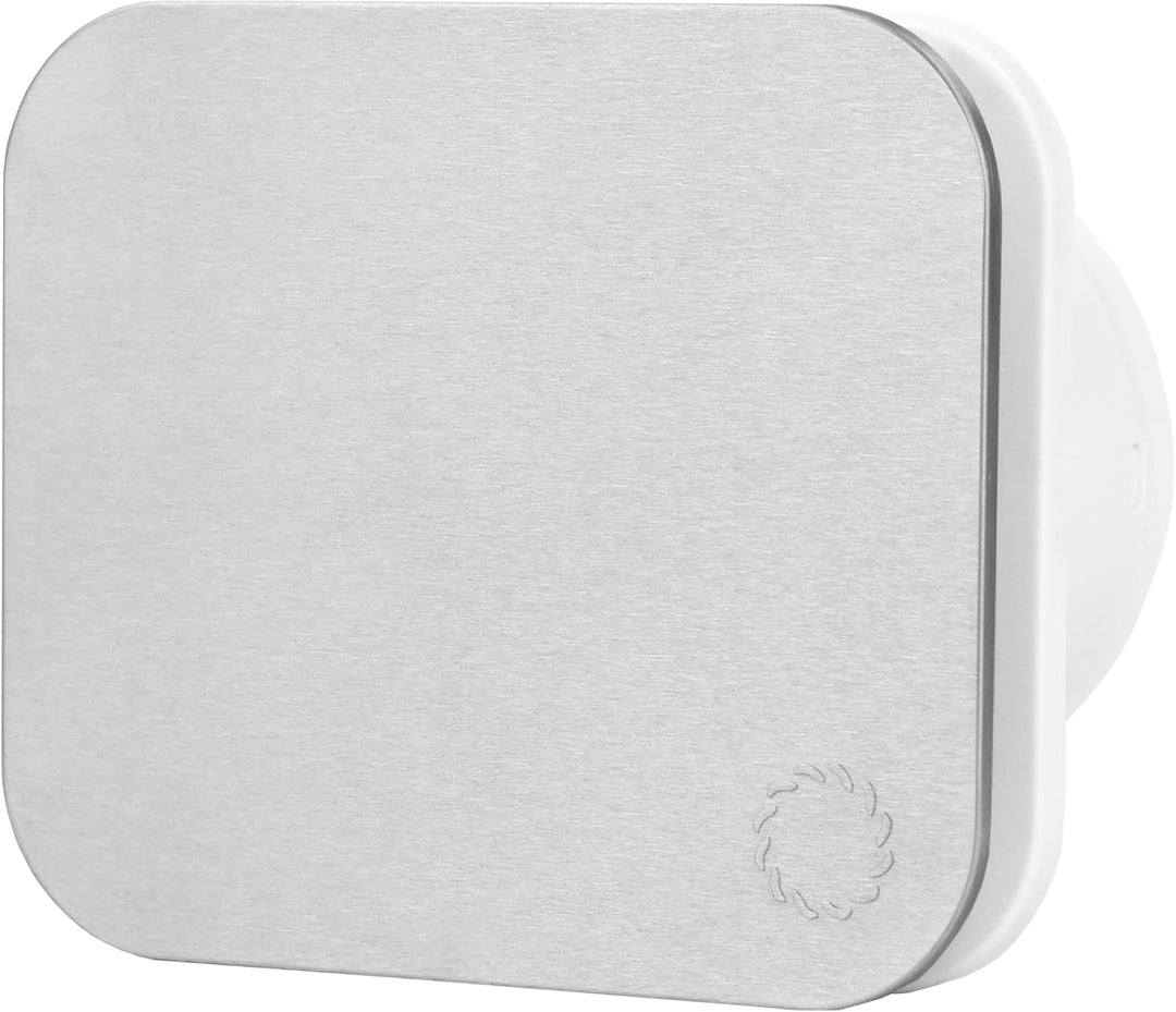 Turbionaire TREND 100 SA Absaugung, Belüftung für Bad, Küche, Wand/Decke, Aluminium Frontplatte matt