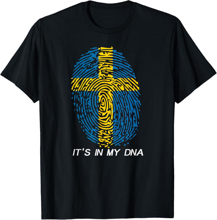 Sweden Swedish Flag It's in my DNA T-Shirt