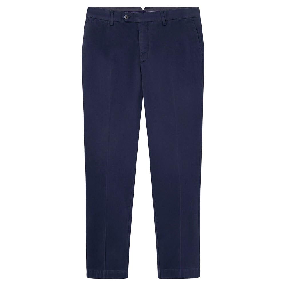 Hackett London Herren Hose C Chino Sanderson 33W / 28L Blue (Navy Blazer), 33W / 28L Blue (Navy Blaz