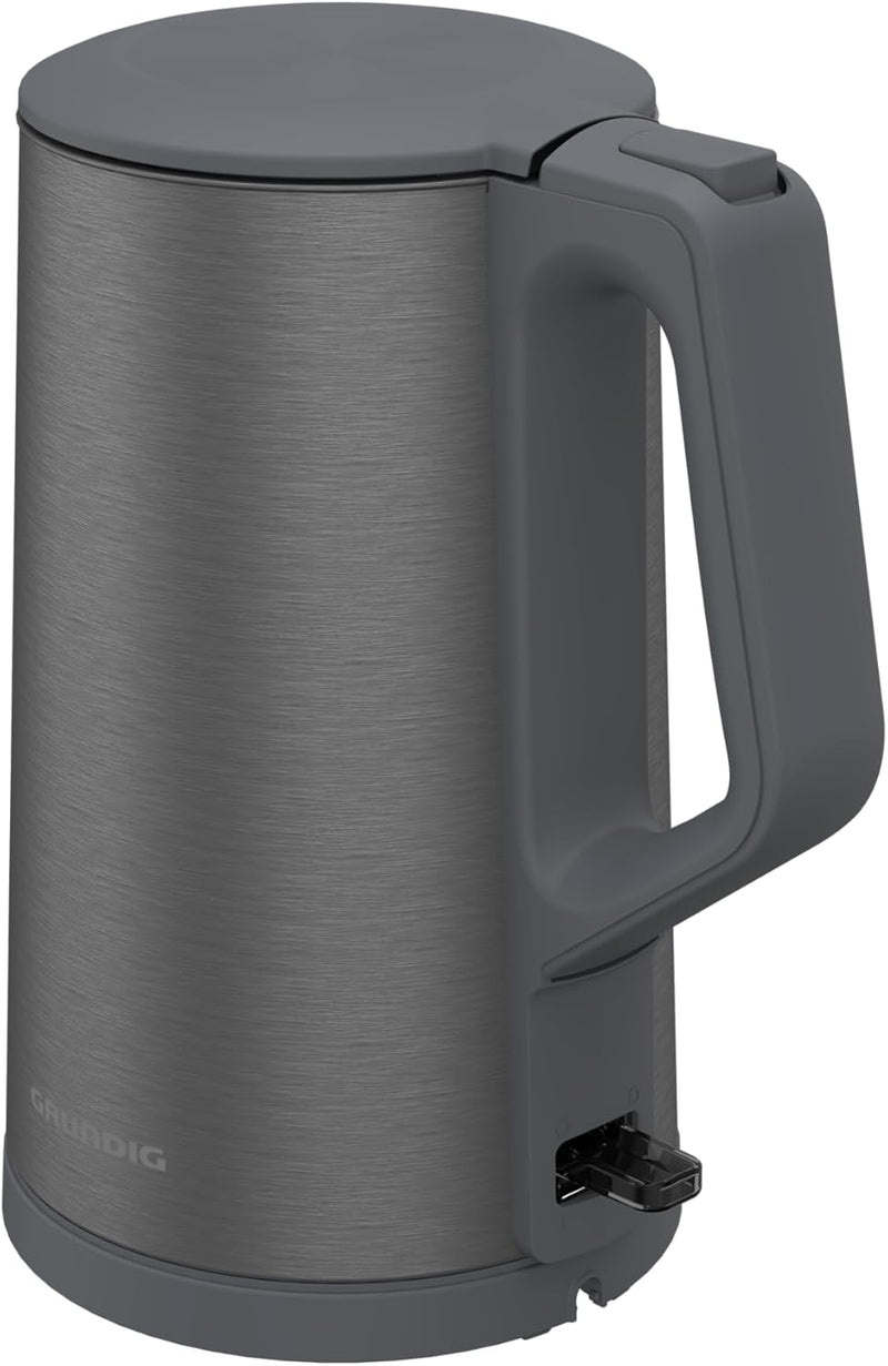 Grundig WK 7340 Wasserkocher, 2.150 W Leistung, 1,5 l Fassungsvermögen, Kabelaufwicklung, Abschaltau
