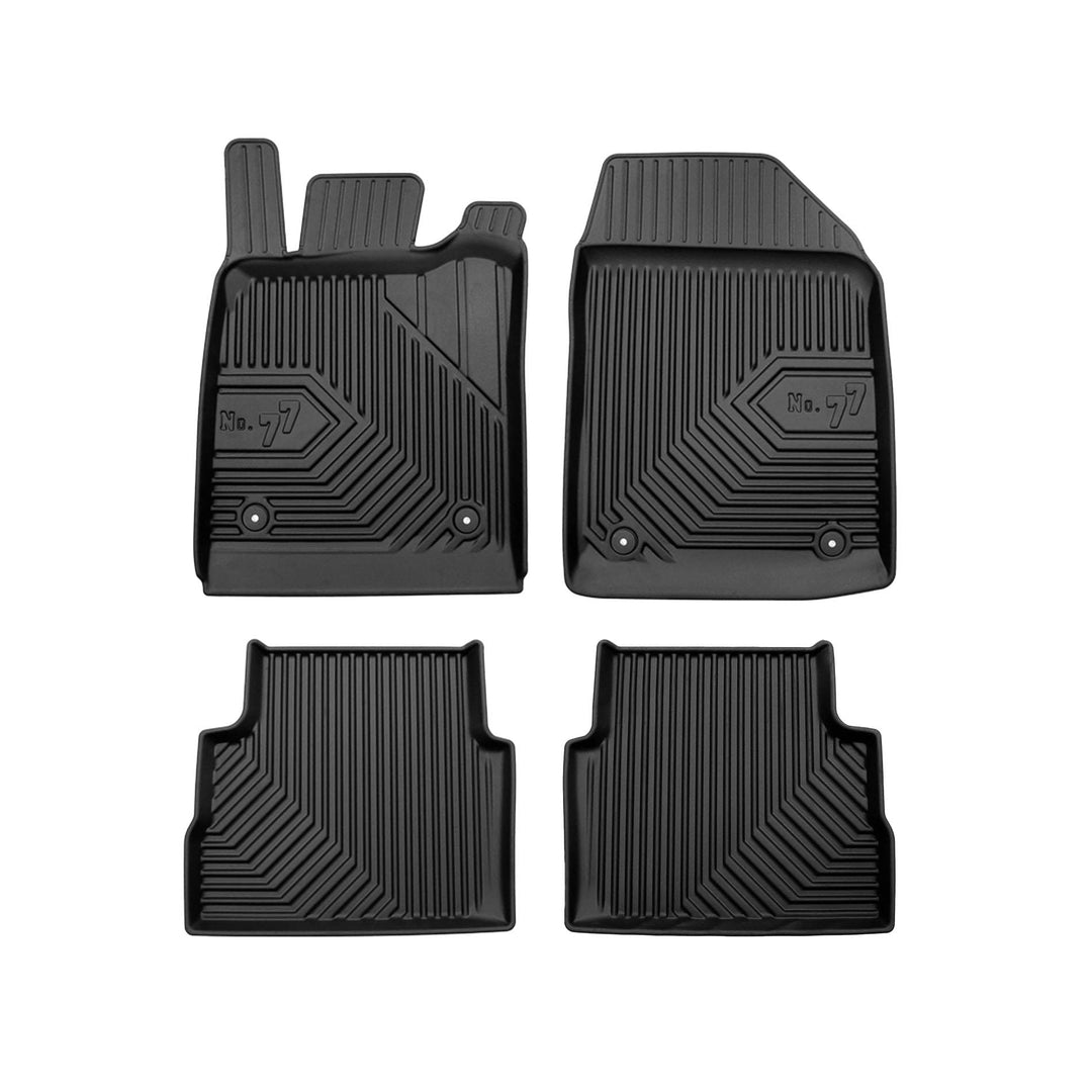 FROGUM No.77 Gummimatten Ganzjahresset von Auto Fussmatten Autofussmatten für Opel Vectra C 2002-200