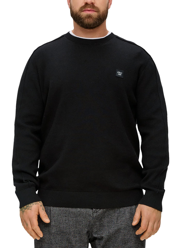 s.Oliver Herren Pullover mit Crew Neck 3XL 9999, 3XL 9999