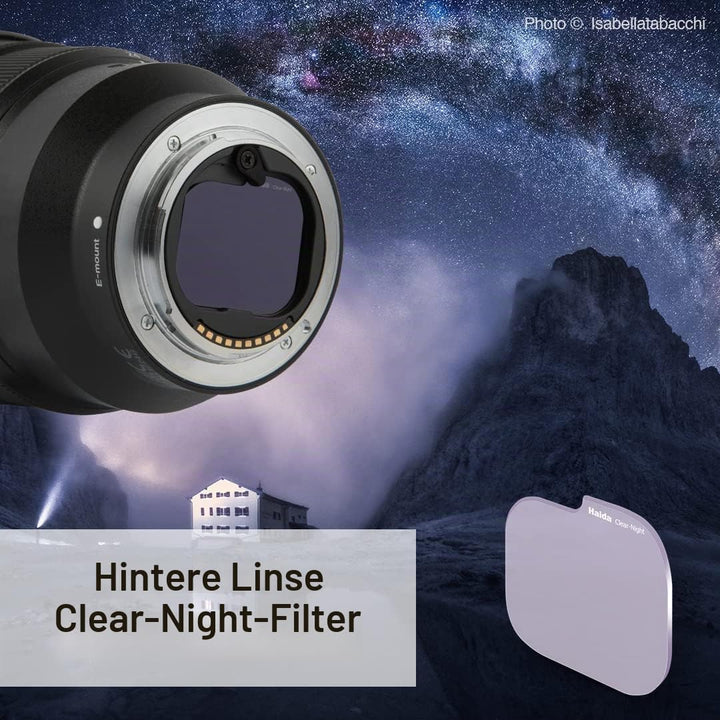 Haida Neutraler Nachtfilter für Rückobjektiv für Sony/Sigma/Nikon Z Objektiv Für Sony/Sigma/Nikon Z