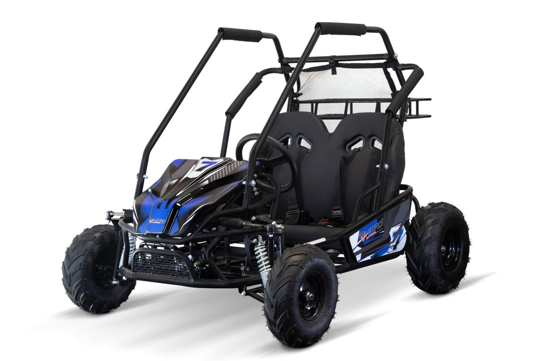 Gokart 212cc Automatik midi Kinder Buggy Forest PRM, Farbe:Blau, Blau