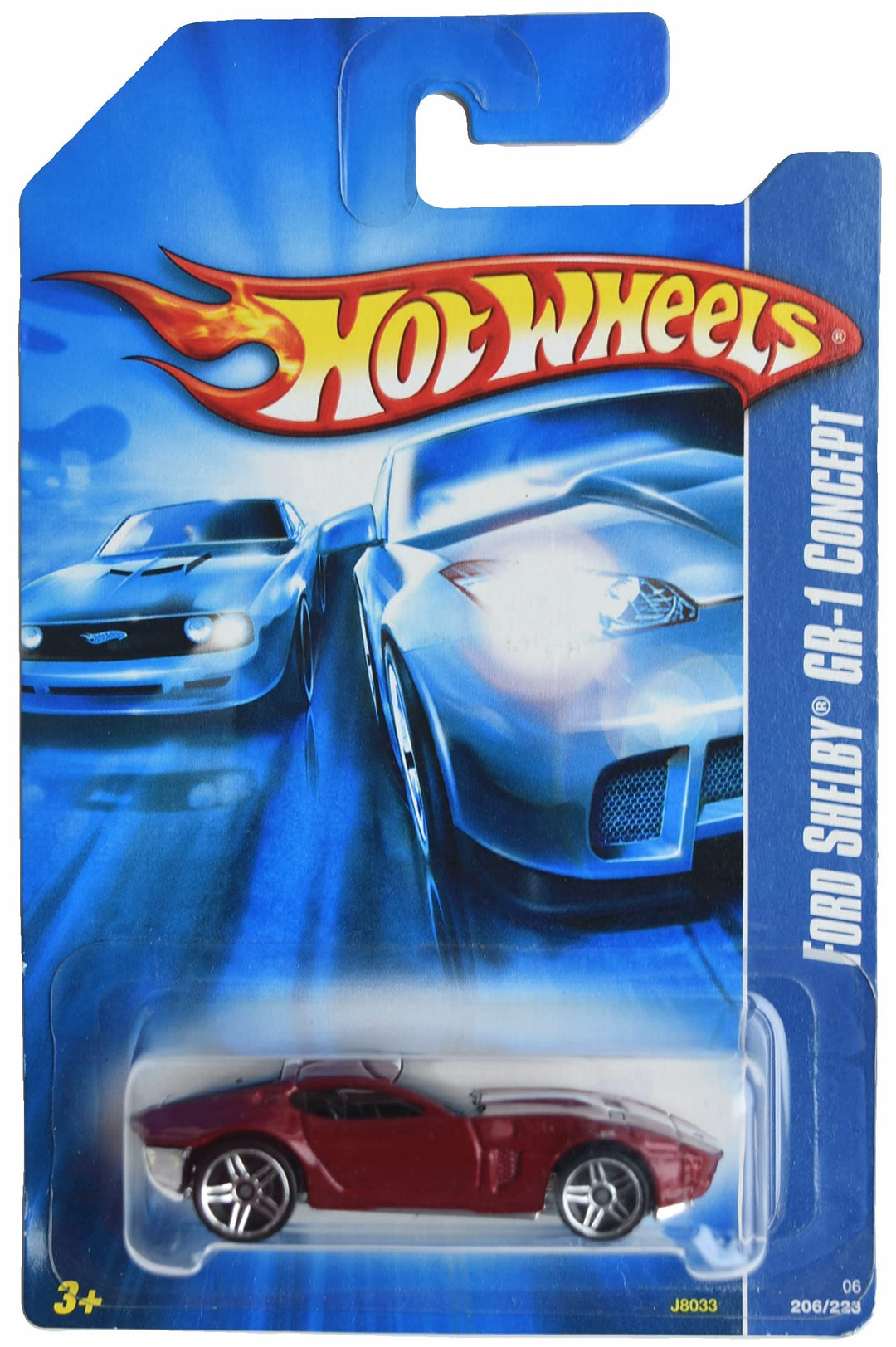 Hot Wheels Ford Shelby GR 1 Concept, 2007 All Stars 206/223 [Rot]