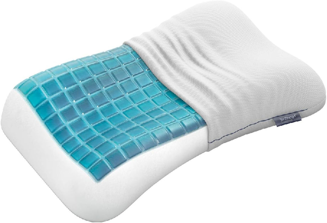 Technogel Nackenstützkissen Pixel Anatomic Curve (66 cm x 40 cm, 13), TG-PIL-EC13, Weiss