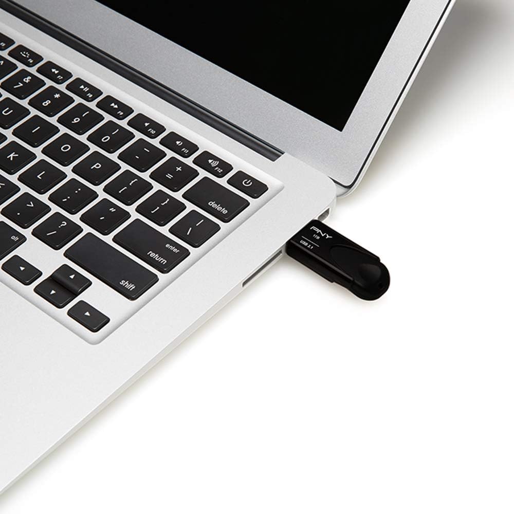 PNY Attaché 4 USB 3.1 Flash Laufwerk - 1TB, Schwarz 1 TB (Paquete de 1) Attaché 4 USB 3.1, 1 TB (Paq