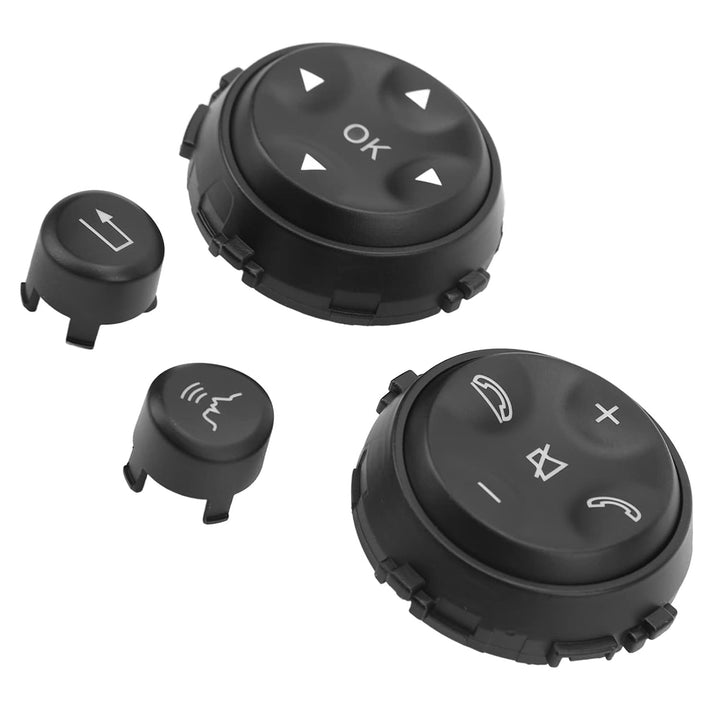 Auto-Lenkrad-Schalter-Tasten, 4 Stück Lenkrad-Steuer-Schalter-Taste, Ersatz für W221 S280 2006-2009