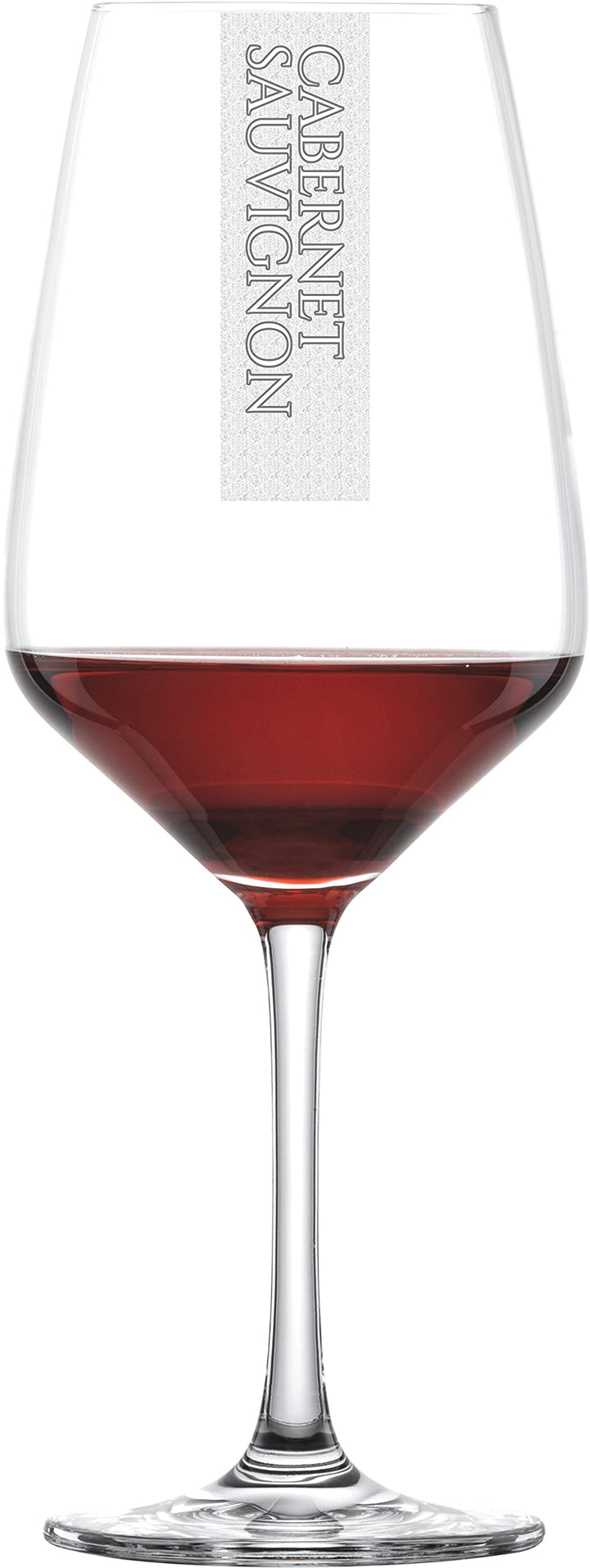 Miriquidi Cabernet Sauvignon Rotweingläser 6er Set mit Gravur 'Cabernet Sauvignon' | 497ml Schott Ro