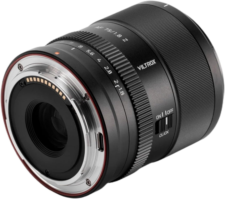 VILTROX 75mm F1.8 Z EVO Objektiv, AF 75mm f1.8 für Nikon Z Mount, Autofokus APS-C Objektiv für Nikon