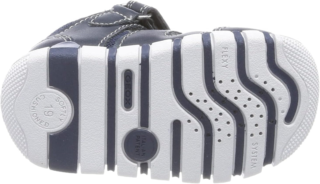 Geox Jungen B Iupidoo Boy First Walker Shoe, Navy