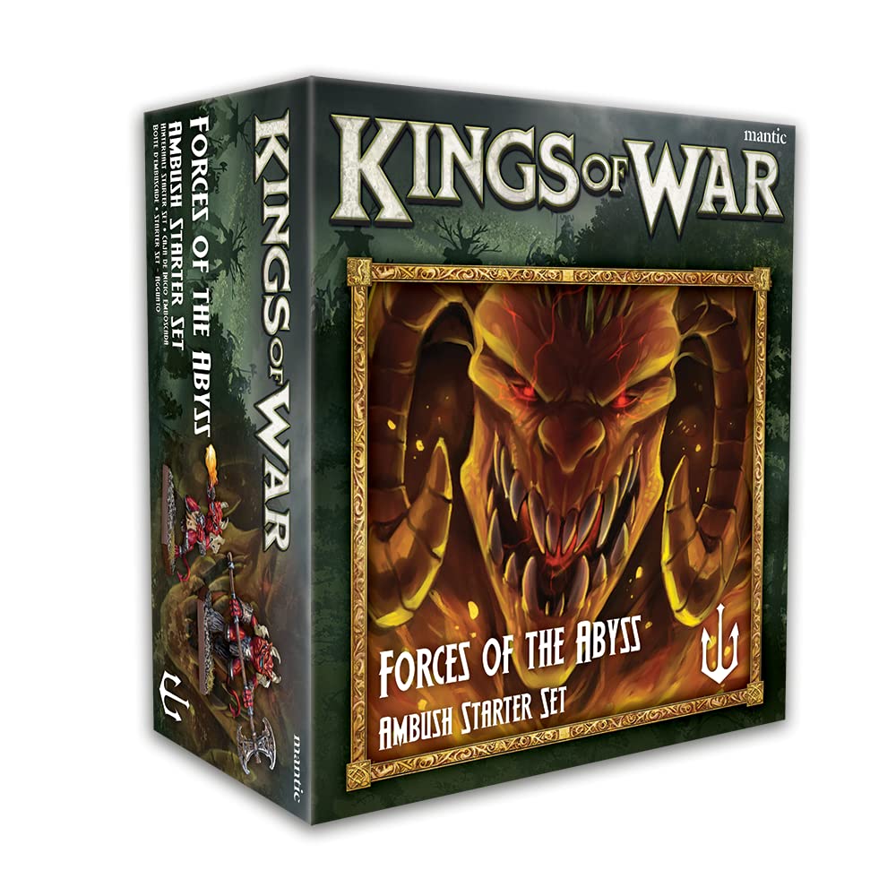 Mantic Games Kings of War Ambush Force of The Abyss Starterset