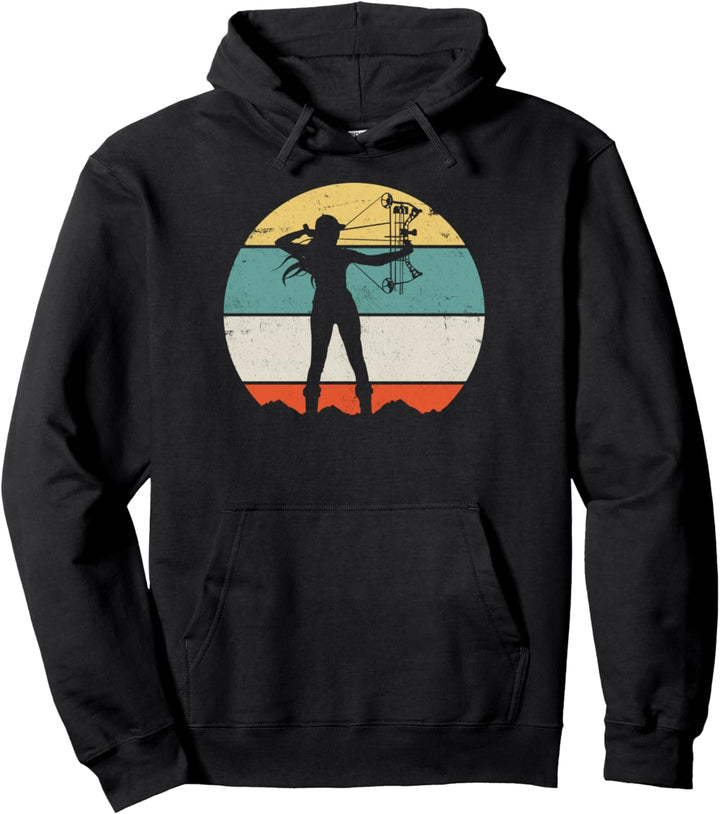 Bogensport Bogenschütze Pullover Hoodie