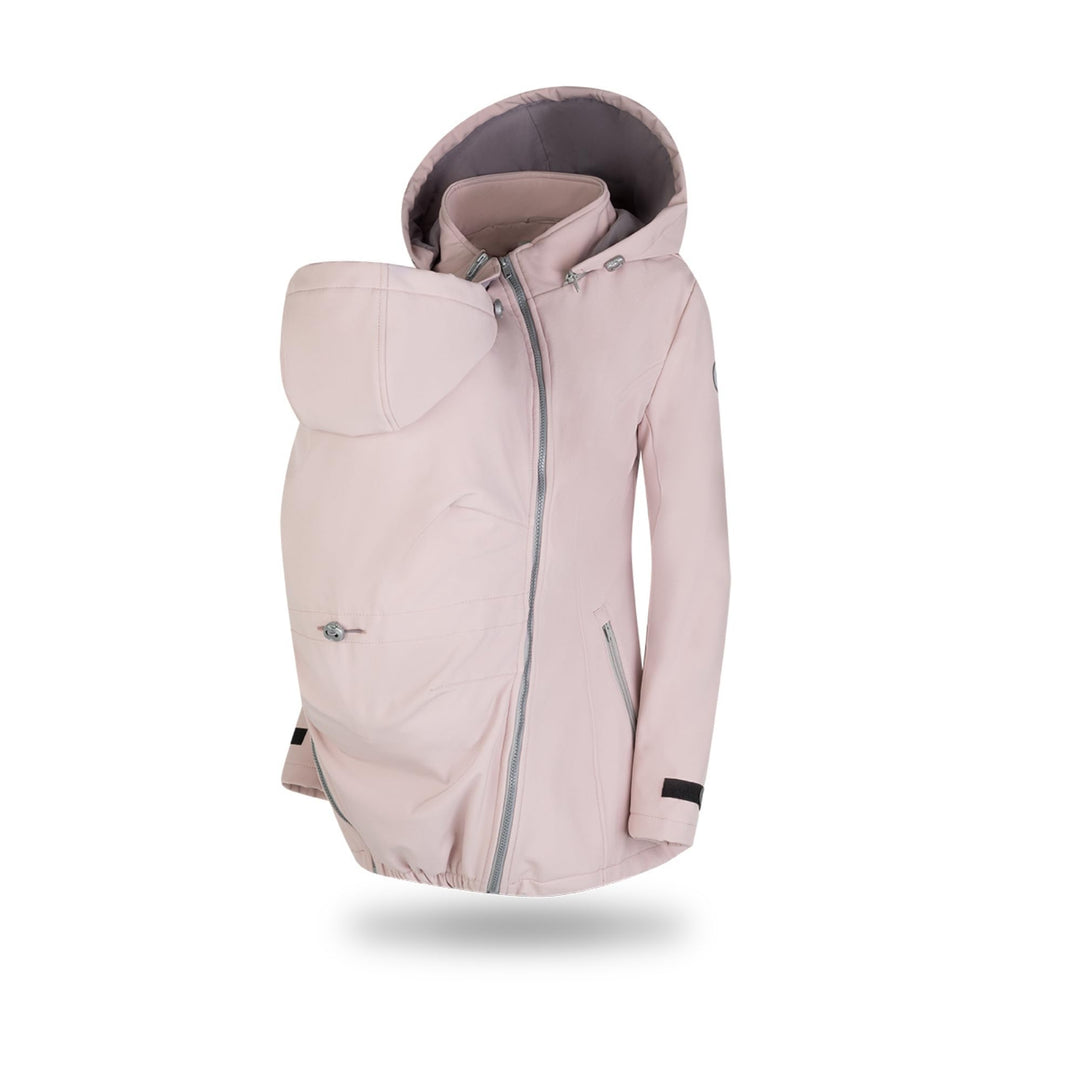 fun2bemum Enigma 5in1 BACK/FRONT Softshell Jacke,Tragejacke, Babytragejacke,Schwangerschaftsjacke S
