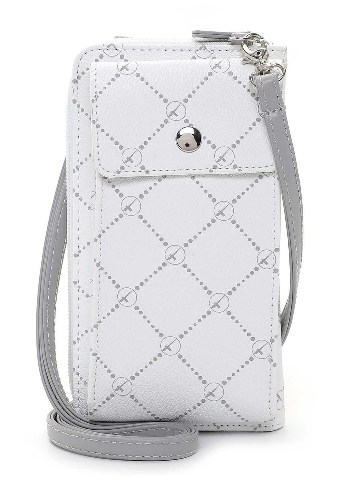 Tamaris Handyetui TAS Anastasia Classic 31779 Damen Handyetuis Print white/grey 308 Einheitsgrösse W