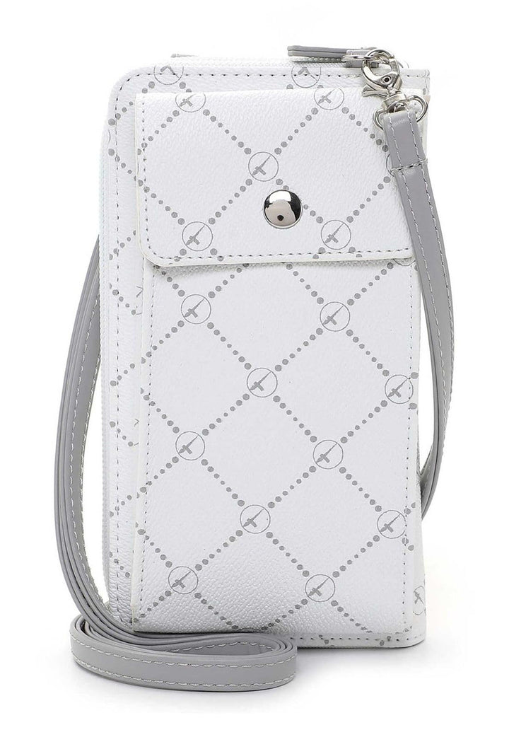 Tamaris Handyetui TAS Anastasia Classic 31779 Damen Handyetuis Print white/grey 308 Einheitsgrösse W