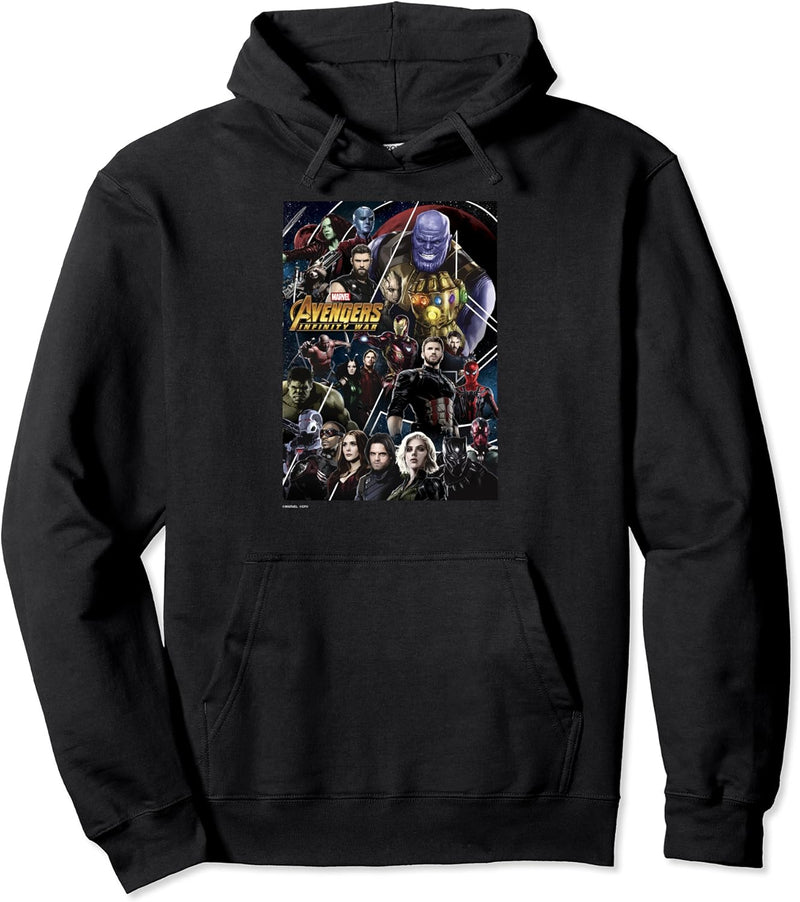 Marvel Avengers Infinity War Group Poster Pullover Hoodie