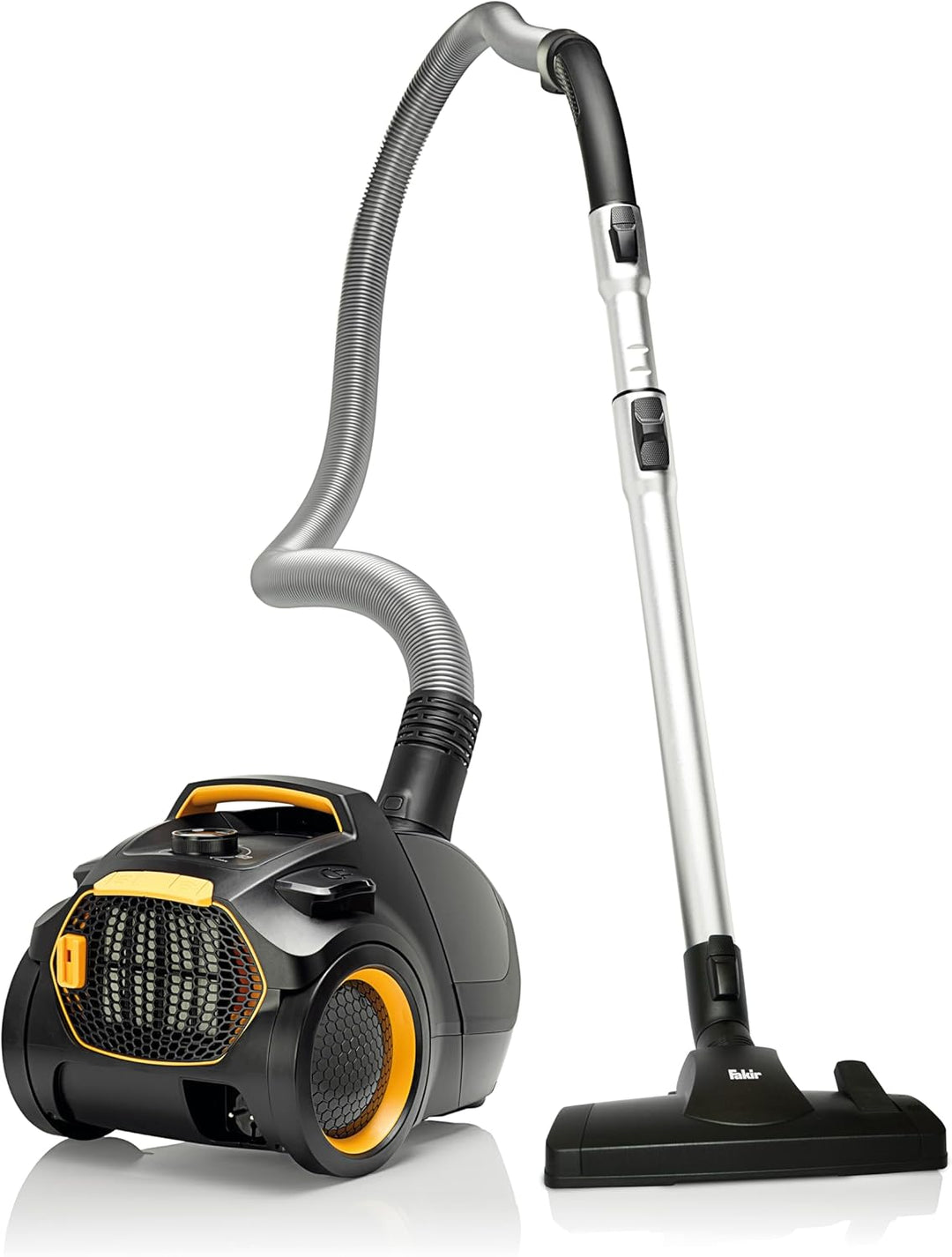 Fakir Air WAVE Prestige TS 2000 - Bodenstaubsauger mit Beutel, HEPA 13 Filter, Extrem leise, 4,5l, S