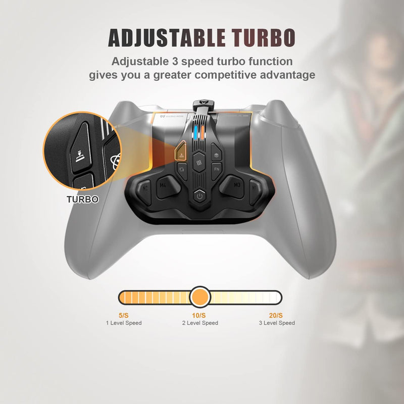 Paddles für Xbox Series S/X Controller,Rücktasten Ansatzstück mit 4 Paddeln kompatibel mit Xbox Seri