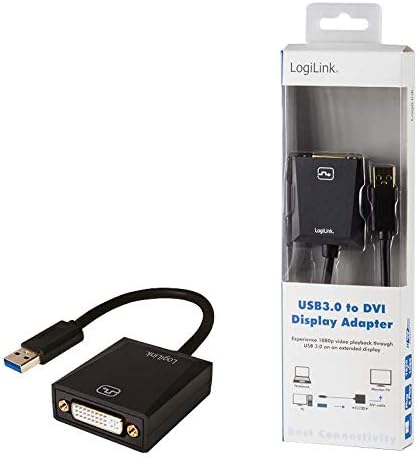 LogiLink Adapter USB 3.0 auf DVI zu DVI, zu DVI