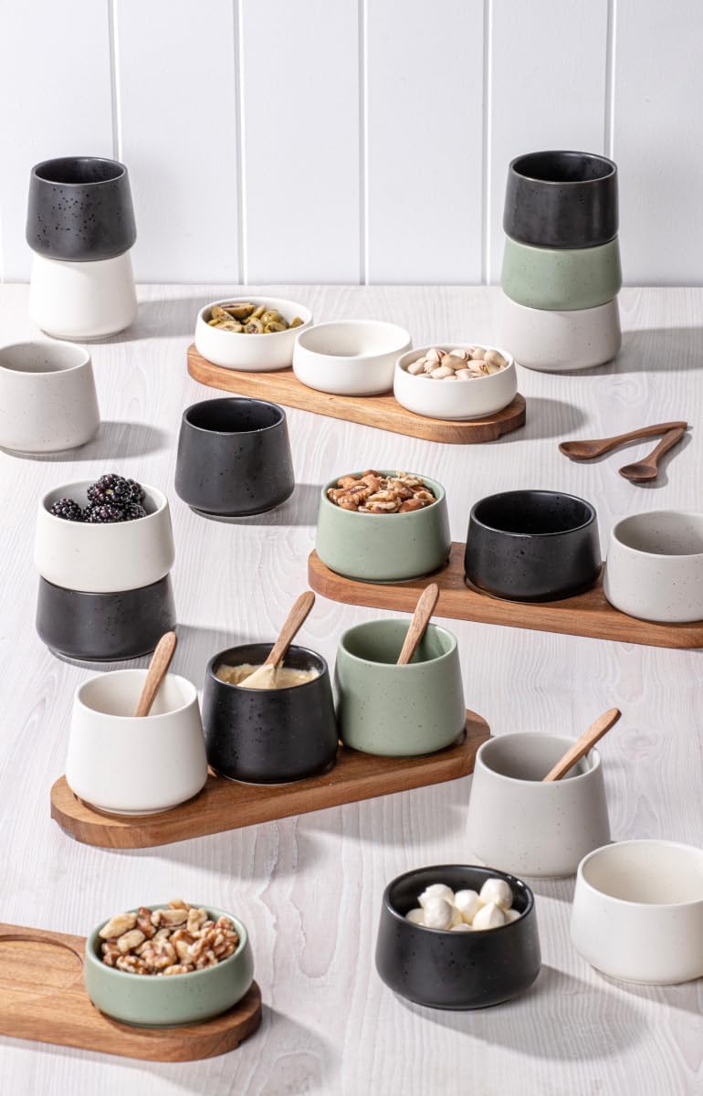 Ladelle Elements Schalenset flach assortiert Set3