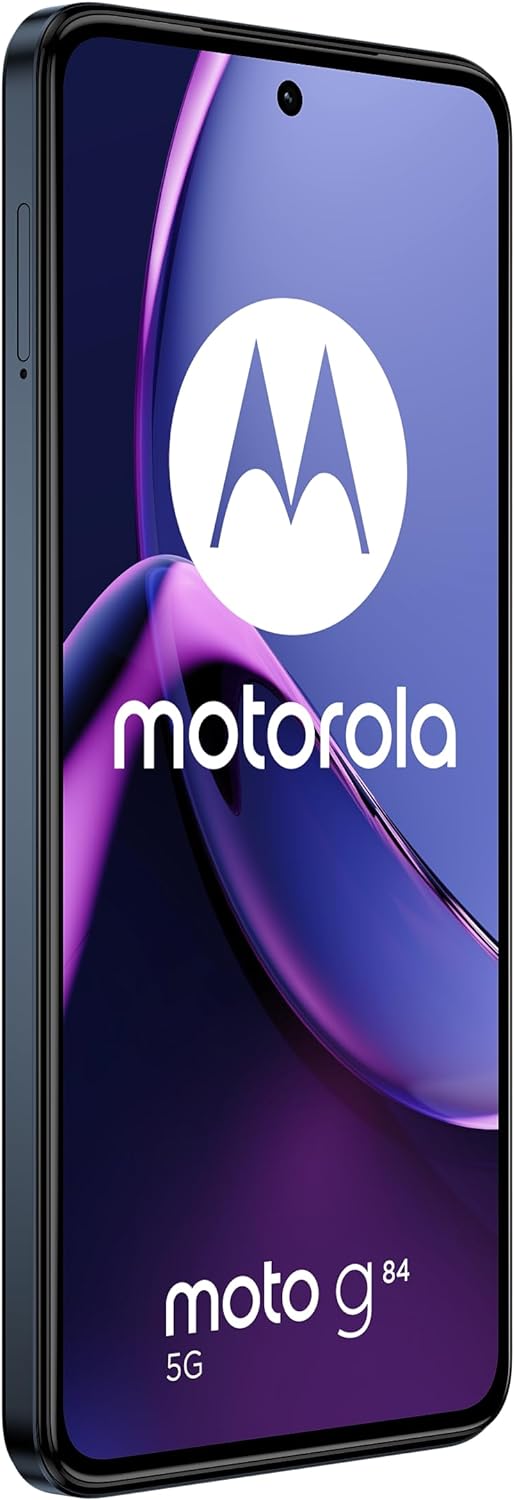 Motorola Moto G84 5G, Dual, 256GB 12GB Ram, Midnight Blue Grau, Grau