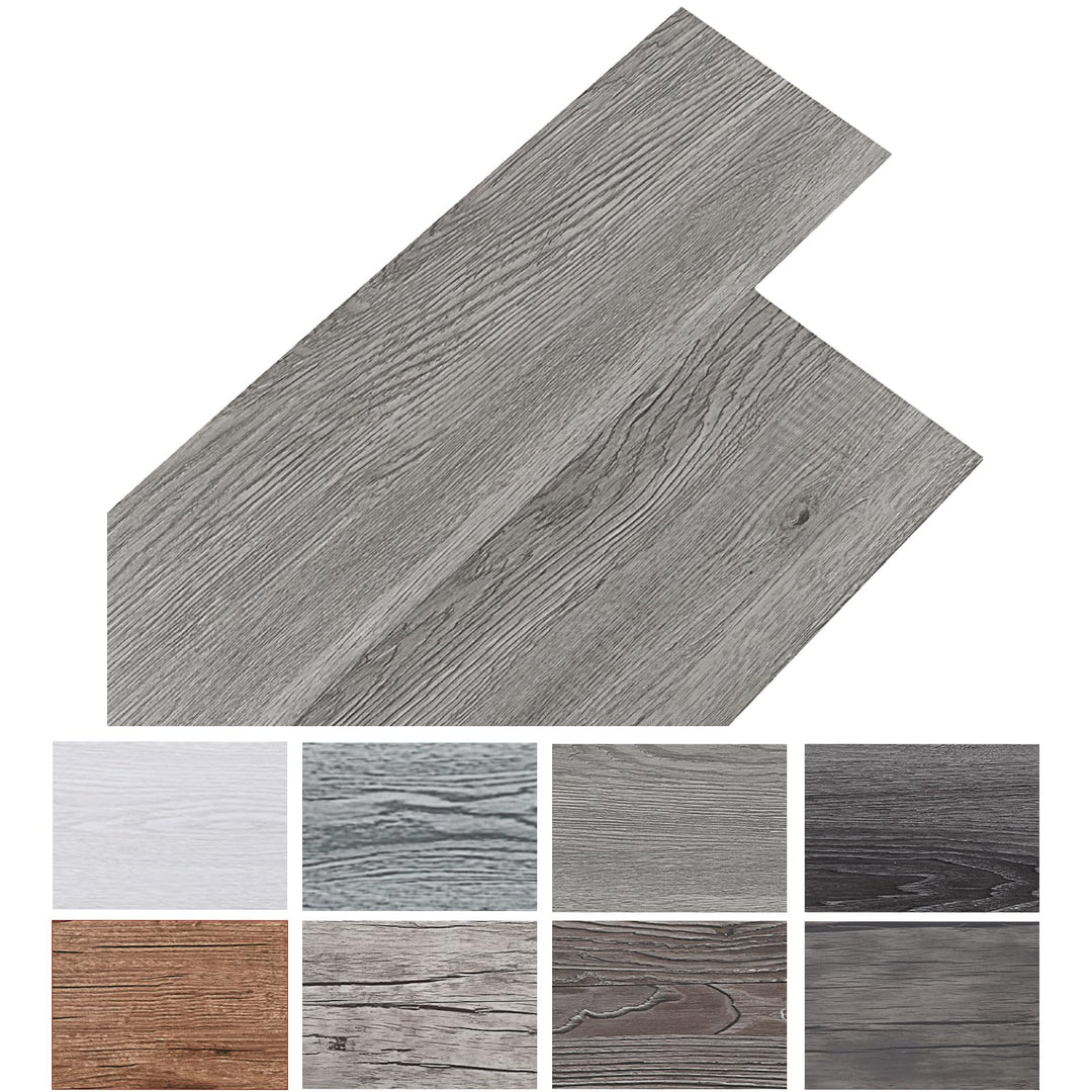 INMOZATA 5,02m²/ 36 Fliesen PVC Bodenbelag Selbstklebend Vinylboden Selbstklebend PVC Laminat -91,5