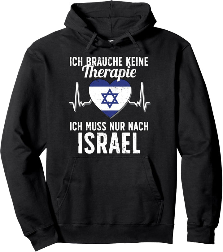 Israelische Flagge I Israel Urlaub I Israel Pullover Hoodie