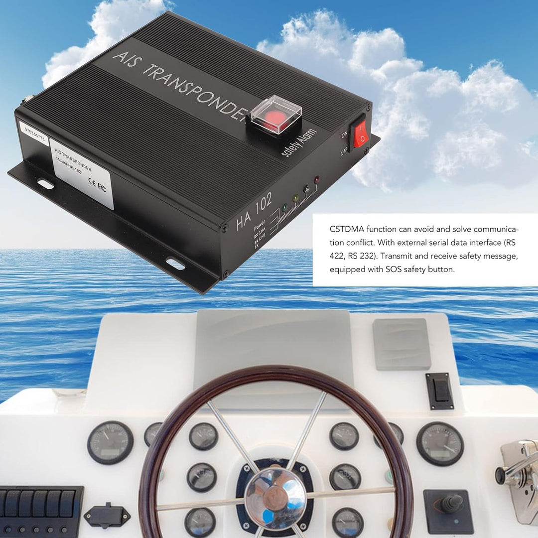Zweikanal-AIS-Transceiver mit 3 Betriebsmodi, Betriebsfrequenz 156,025 Bis 162,025 MHz, 25-kHz-AFSK-
