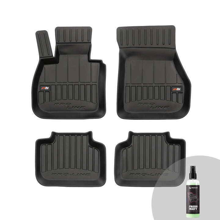 FROGUM ProLine 3D Gummimatten Exklusiven Auto Fussmatten Autofussmatten für BMW X1 F48 2015-2022, fü