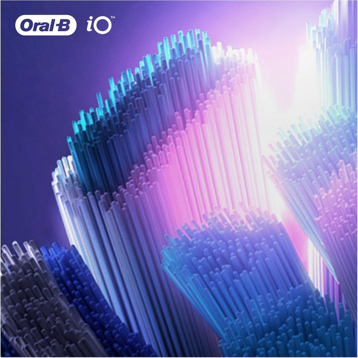 Oral-B iO Ultimative Reinigung Aufsteckbürsten für elektrische Zahnbürste, 4 Stück, ultimative Zahnr