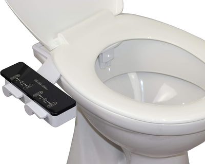 BisBro Deluxe Slim Bidet 2072 | Dusch-WC zur optimalen Intimpflege | Einfach unter dem Klodeckel ins