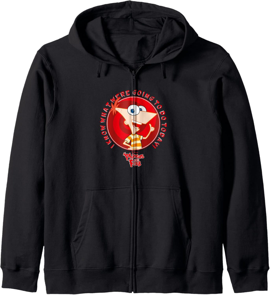 Disney Phineas und Ferb Phineas Do Today Kapuzenjacke