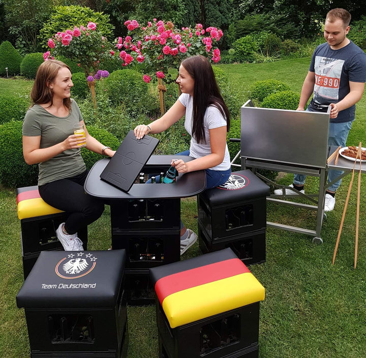Black Friday Weihnachtsangebot Premium Bierkastenaufsatz Bierkasten Tisch Bierkisten Stehtisch Tisch
