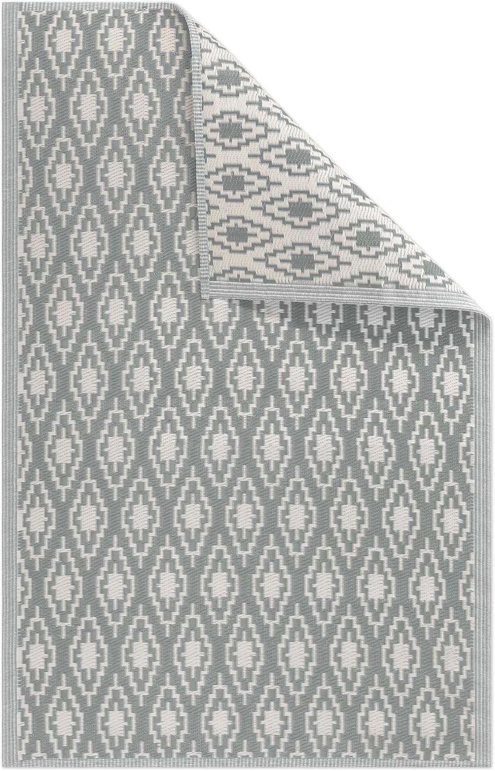 JEMIDI Outdoor Teppich 120x180cm gross - Terrassenteppich Balkonteppich Aussenteppich - Balkon Teppi