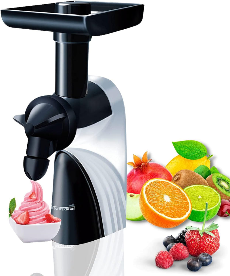 Eisdessertmaschine STARLYF Perfect Ice Cream, Eismaschine mit Frucht, Sehr Einfach zu Verwenden, 100
