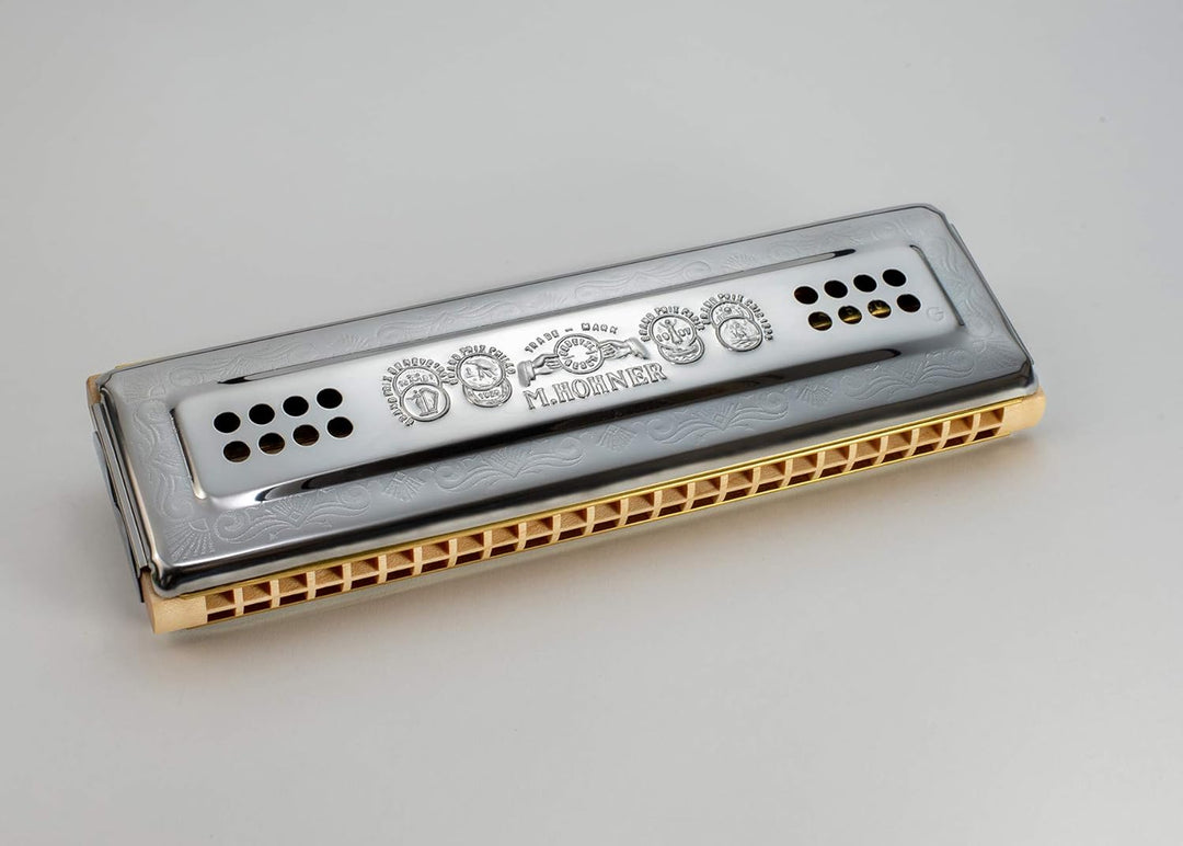 Hohner M569633 Echo Harp 96 C/G Mundharmonika Single, Single