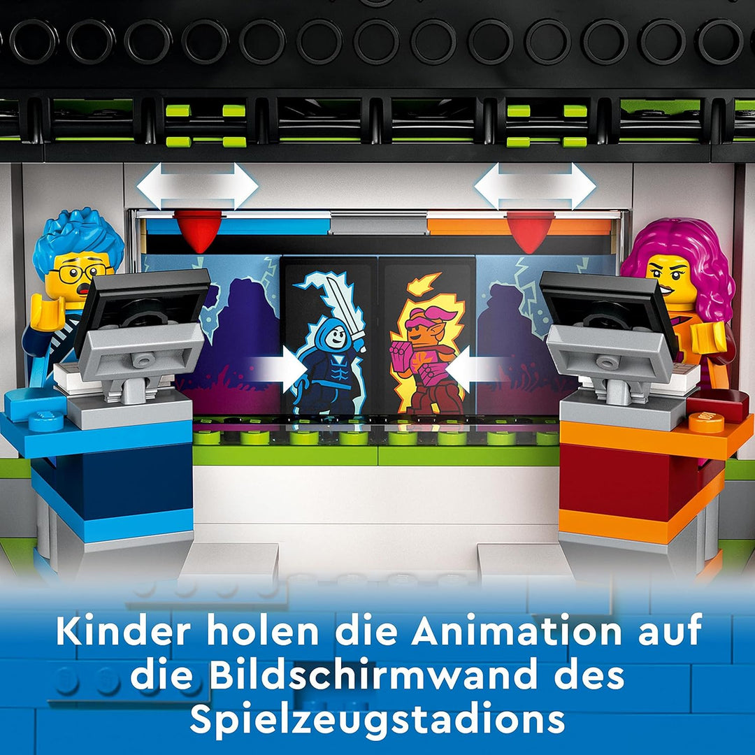 LEGO 60388 Gaming Turnier Truck, LKW-Spielzeug mit Minifiguren, Gamer-Geschenk für Jungen und Mädche